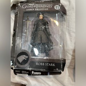 Game of thrones Robb legacy collection action figure in unopened damaged box